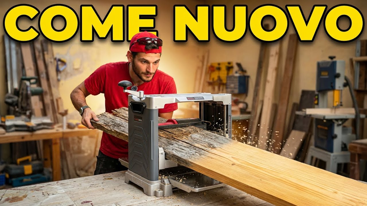 QUESTO LEGNO ERA DA BUTTARE, GUARDA COSA È DIVENTATO