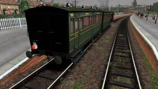 preview picture of video 'Isle of Wight Fantasy Steam Railtour (Rail Simulator) HD'