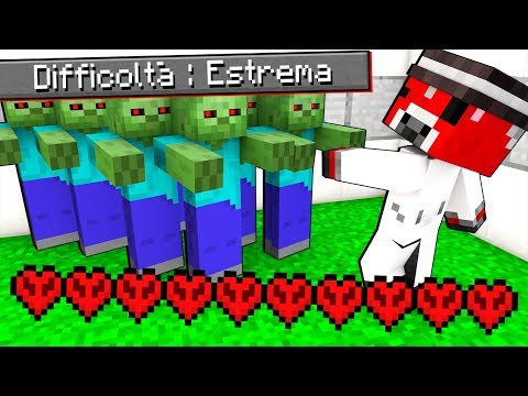 MINECRAFT MA A DIFFICOLTÀ ESTREMA COI MIEI AMICI!!!