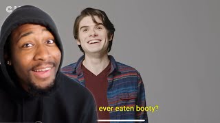 Do You Eat Booty | Keep it 100 | **WILD RESPONSES**😭 (REACTION)