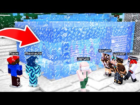 SOPRAVVIVO AL FREDDO GLACIALE su MINECRAFT con I MIEI AMICI!