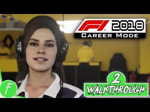 F1 2018 FULL WALKTHROUGH Career Mode Gameplay HD (PC) | NO COMMENTARY | PART 2