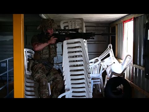 173rd Airborne Brigade compete in the Danish International Sniper Competition