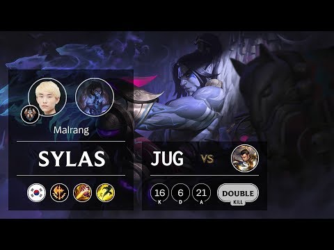 Sylas Jungle vs Xin Zhao - KR Challenger Patch 10.2