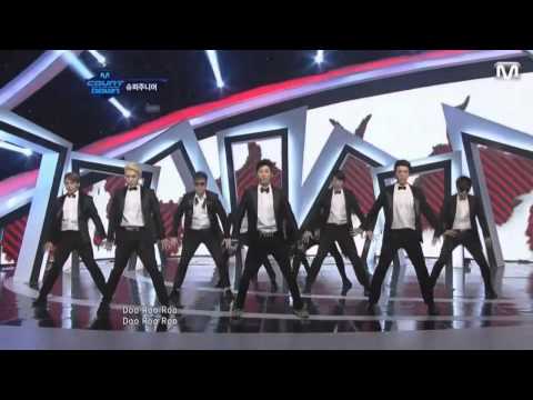 Super Junior- S.P.Y. (live perfromance)(english subs + romanization)