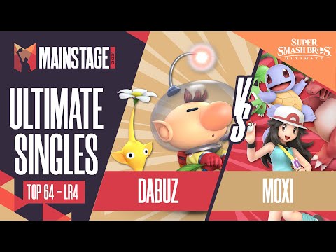 Dabuz vs moxi - SSBU Singles: Top 64 Losers Round 4 - Mainstage 2021 | Olimar vs Pokemon Trainer