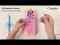 Bracelet Tutorial 5: Flat Sparrow Flowers