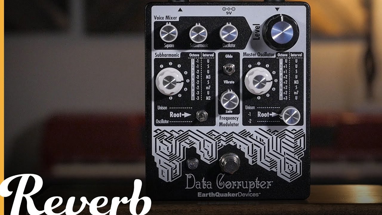 EarthQuaker Devices Data Corrupter Modulated Monophonic Harmonizer | Reverb Demo Video - YouTube