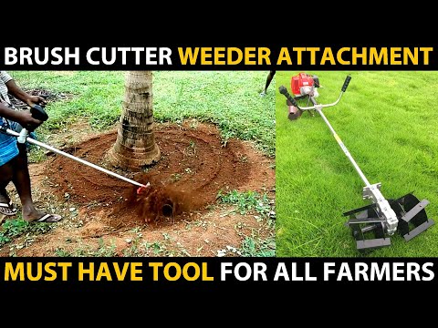 BRUSH CUTTER WEEDER ATTACHMENT || Discover Agriculture
