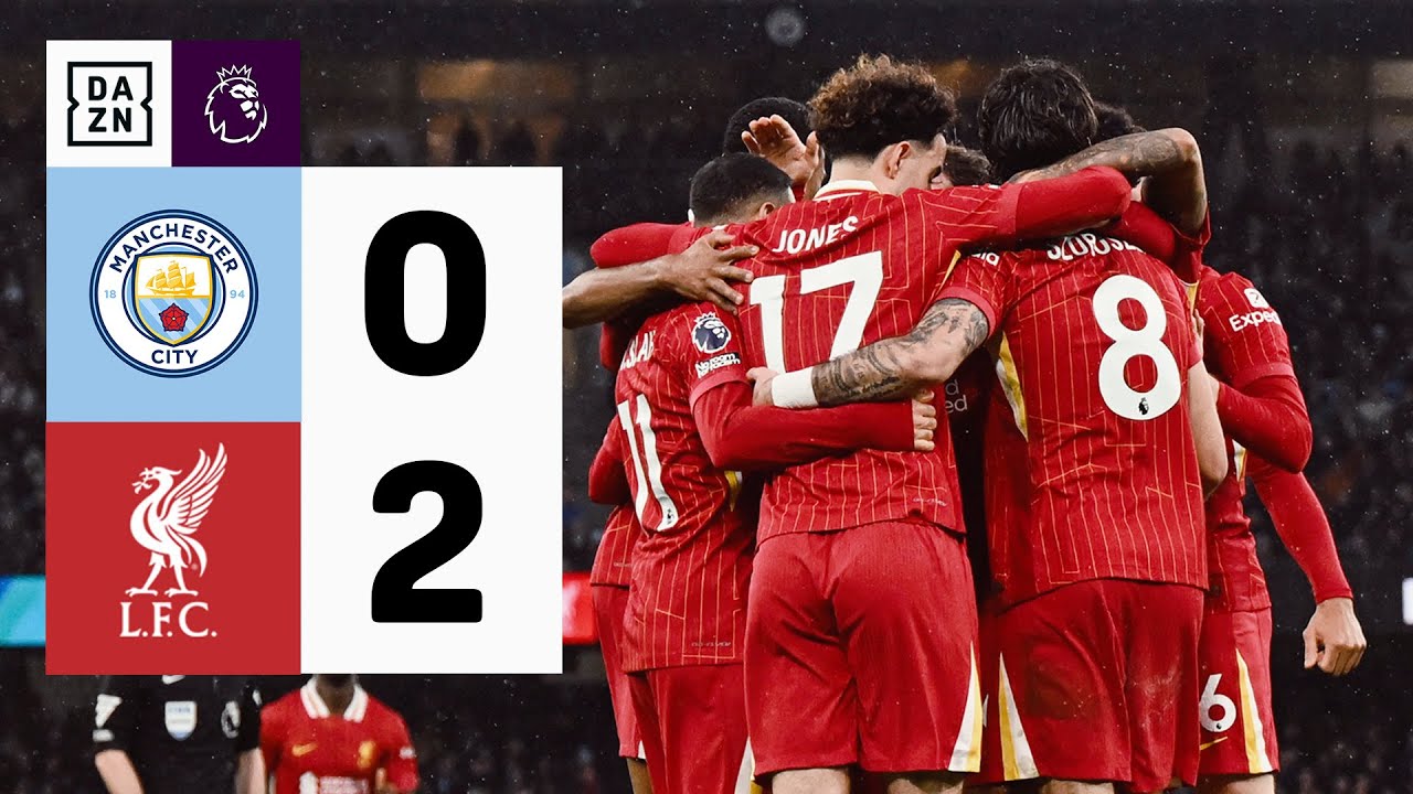 Manchester City vs Liverpool (0-2) | Resumen y goles | Highlights Premier League