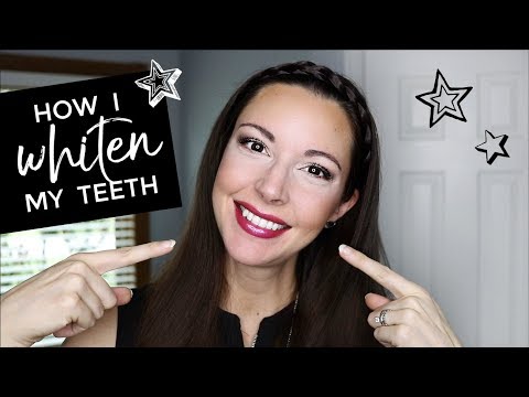 My weird trick for white teeth - naturally