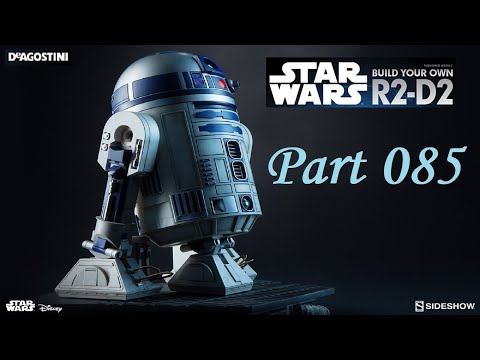 Deagostini Star Wars Bau deinen R2-D2 Part 85 - Das rechte Front-Panel und Einbau der Schulterteile!