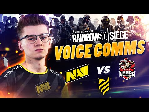 NAVI vs Empire - Rainbow Six VOICE COMMS at European League 2021