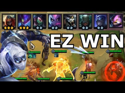 EASIEST WIN COMP EVER - Teamfight Tactics ALL ASSASSIN + NINJA OP Strategy Build Guide TFT lol