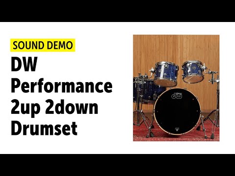 DW | Performance | 2up2down Drumset | Sound Demo (no talking)