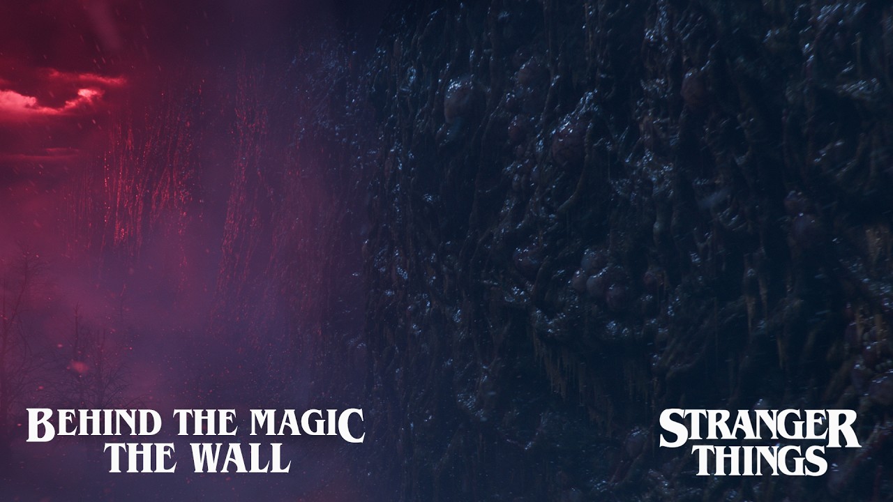 Behind The Magic | Stranger Things | The Wall - YouTube