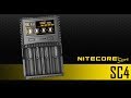 Nitecore SC4 Superb Charger 4-Bay Battery Charger for 18650, 16340, 26650, 14500 and more