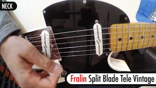Video thumbnail for Fralin Split Blade Tele Vintage vs. DiMarzio Twang King by Humbucker Soup