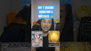 DAY 7 CHASING ZARD ✨️ #pokemon #pokemoncards #pokemonpackopening #pokemontcg #pokemontiktok #pokèmon