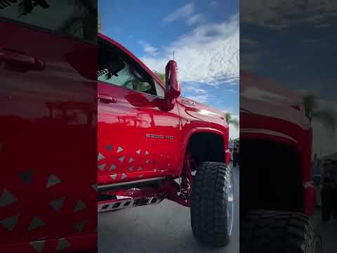 2022 Silverado 2500HD with Hornblasters Admiral train horn kit! #loud #l5p #duramax #carsandcoffee
