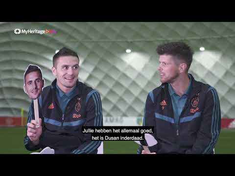 Ajax-spelers Blind, Tadić, Veltman en Huntelaar doen verrassende ontdekkingen met MyHeritage DNA
