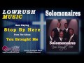 Solomonaires - Stop By Here