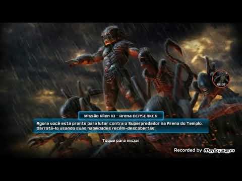 (Alien bruno vs predator) (predator ruan vs rainha alien) rainha aliens bruno vs robo