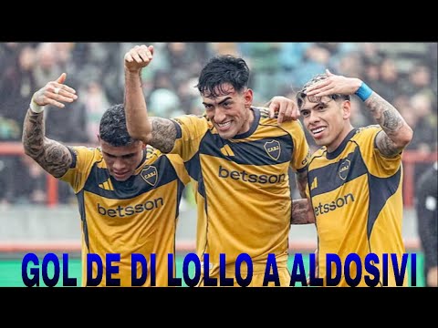 Gol de Di Lollo (45+2’) | Boca vs Aldosivi | Clausura 2025 – Jornada 7”