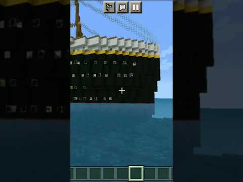 Sinking Titanic in Minecraft?!