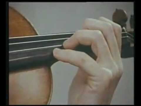 Yehudi Menuhin Violin Tutorial - 5. Left Hand Playing