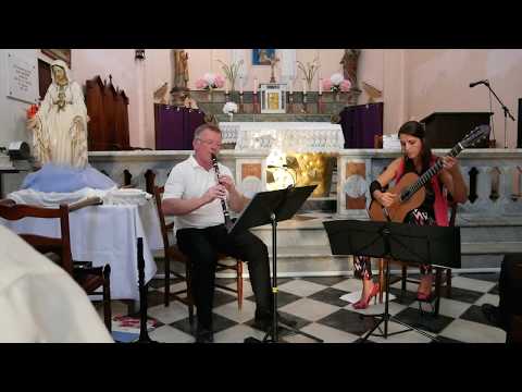 Rencontres de Calenzana Eglise de Galeria 21 aout 2019 Sandrine Luigi & Dominique Vidal