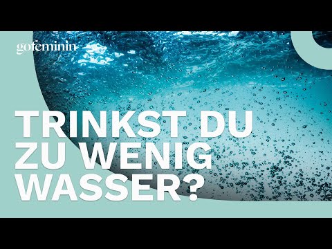 5 Anzeichen, dass du zu wenig Wasser trinkst