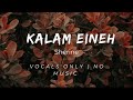 Sherine Kalam Eineh Vocals Only