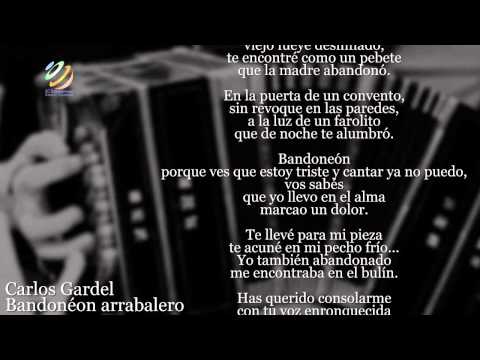 Carlos Gardel - Bandoneón arrabalero (Letra_Lyrics)