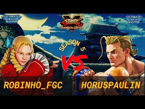 SFV CE💥 RobinhoFGC Karin VS HorusPaulin Luke💥Messatsu💥