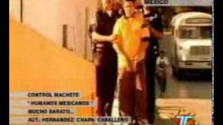 humanos mexicanos (control machete)