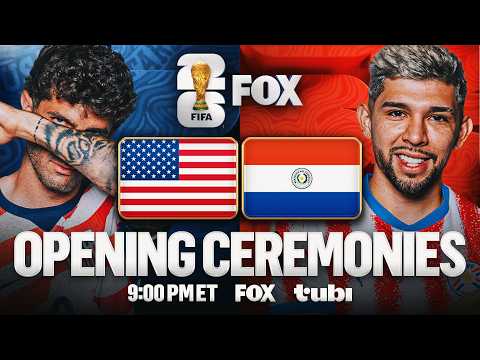 2026 FIFA World Cup™ Opening Ceremony 🇺🇸🇵🇾 United States vs Paraguay