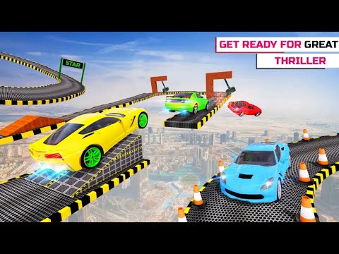 Mega Ramp Car Racing Stunts Impossible Tracks 3D - (Car Extreme Racing Mega Ramp) Android Gameplay