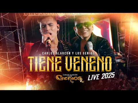 ♫ Tiene Veneno - Carlos Alarcón y Los Genios 🔥 Cumbia / Live 2025
