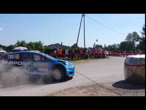 WRC 73. Rally Poland 2016 Mads Ostberg SS 11, Saturday