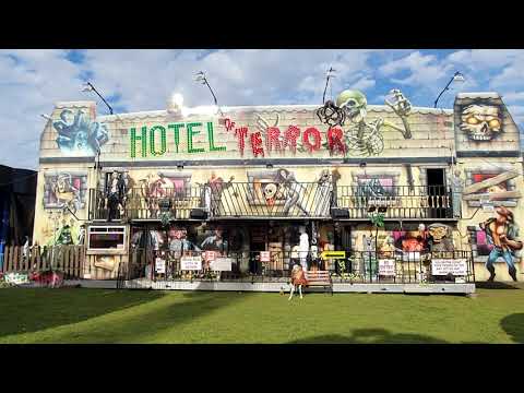 Hotel Of Terror Walk Through Redhill Park Funfair 2022