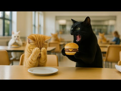 Poor Kitten Was Bullied By A Black Cat Making Its Mama Cat Sad And The Truth Makes Her Tears Fall