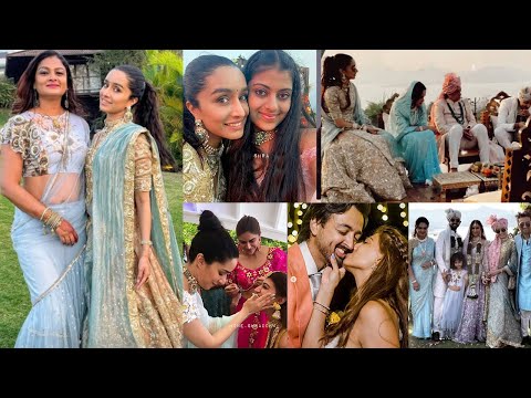 Shraddha Kapoor's Unseen Moments at her Brother Priyaank Sharma's Star-Studded Wedding