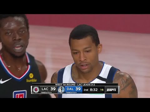 Reggie Jackson Full Play | Clippers vs Mavericks 2019-20 Playoffs Game 6 | Smart Highlights