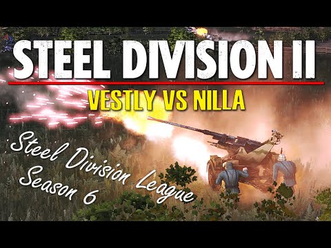 Vestly vs Nilla! Steel Division 2 League, Season 6, Semi Final - Game 3 (Tali Ihantala, 1v1)