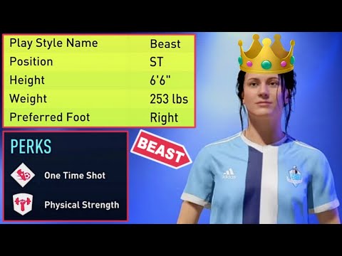 THE ULTIMATE AERIAL THREAT! BEST TARGET MAN STRIKER BUILD in FIFA 22 PRO CLUBS!