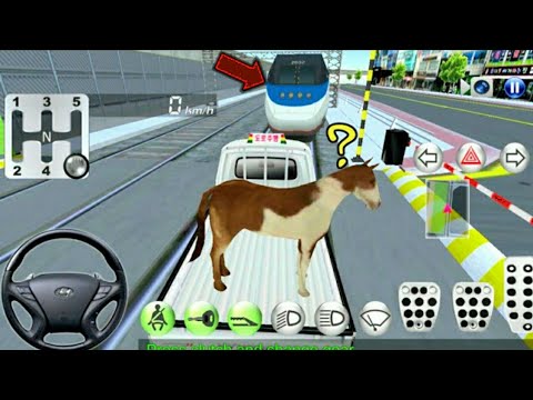 3D Driving Class Train Vs Truck with Horse Car Games - Android Gameplay Ep:18