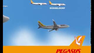 Pegasus Havayolları Yurtdışı Destinasyon Reklamı