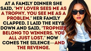 At Dinner She Mocked Me. Her Family Clapped. I Left Quietly. The House Is Mine. So Is Revenge.