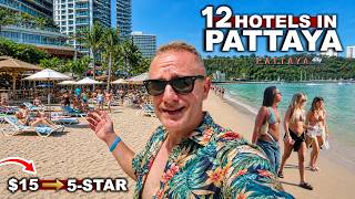 PATTAYA'daki 12 Ekonomik Otel ?? | 15 $'dan 5 Yıldızlı Lükse | Dürüst İnceleme #